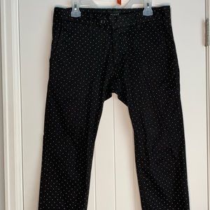 Diamond Supply Co. Black and White Polka Dot Pants Size 32